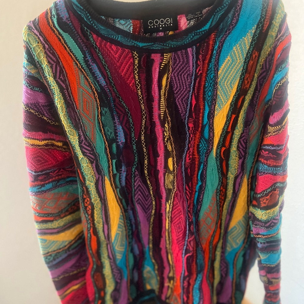 Coogi Sweater (Size Medium)